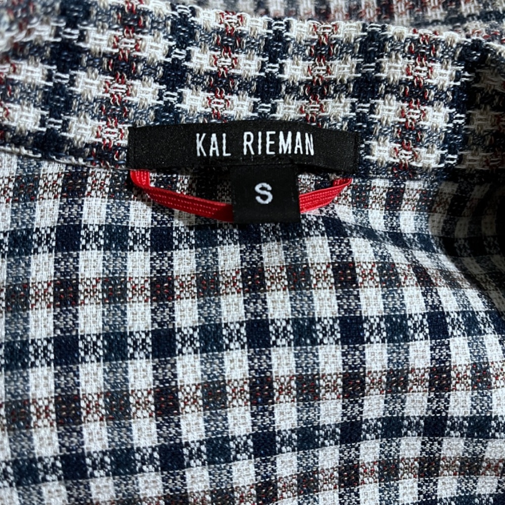 Kal Rieman Singe Button Woven Blazer - Picture 11 of 11